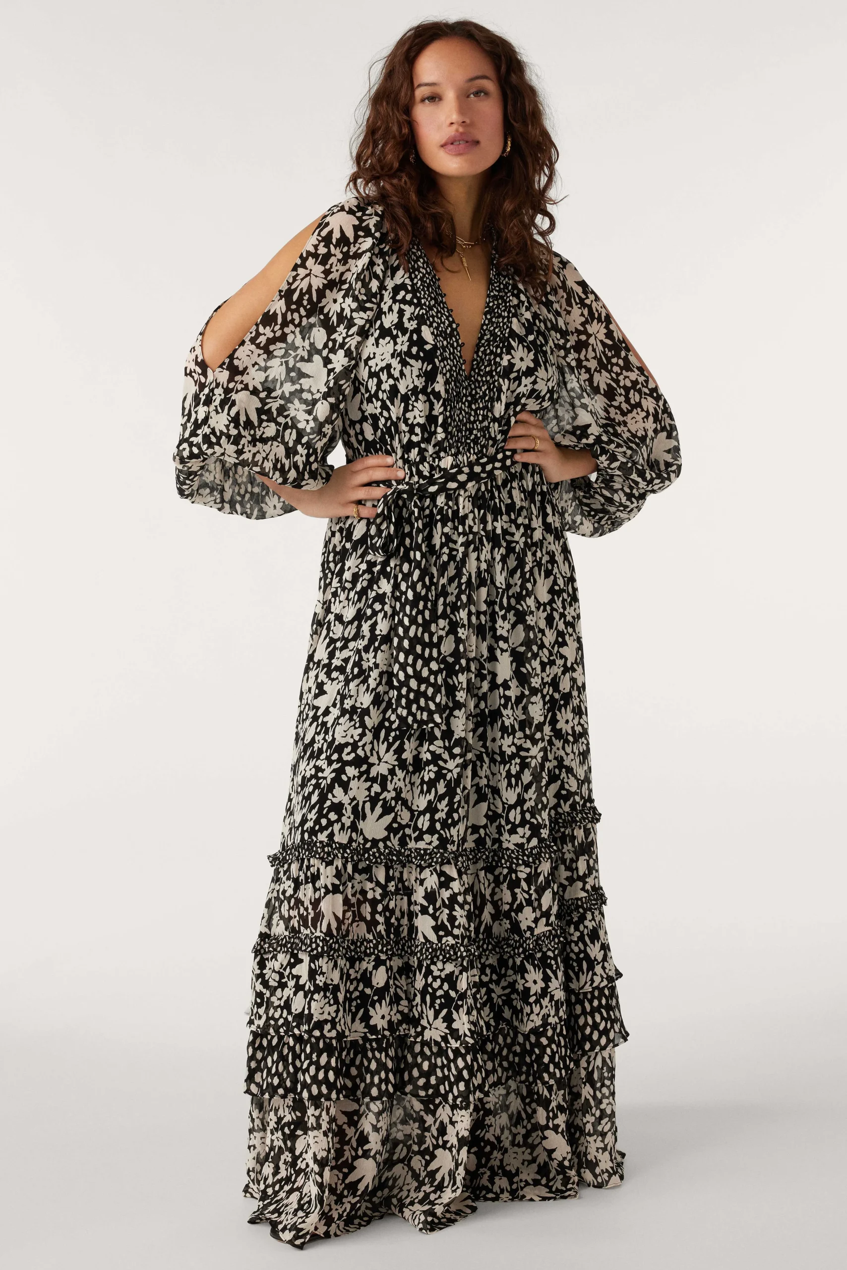 Kleider|Ba&Sh Langes Kleid
