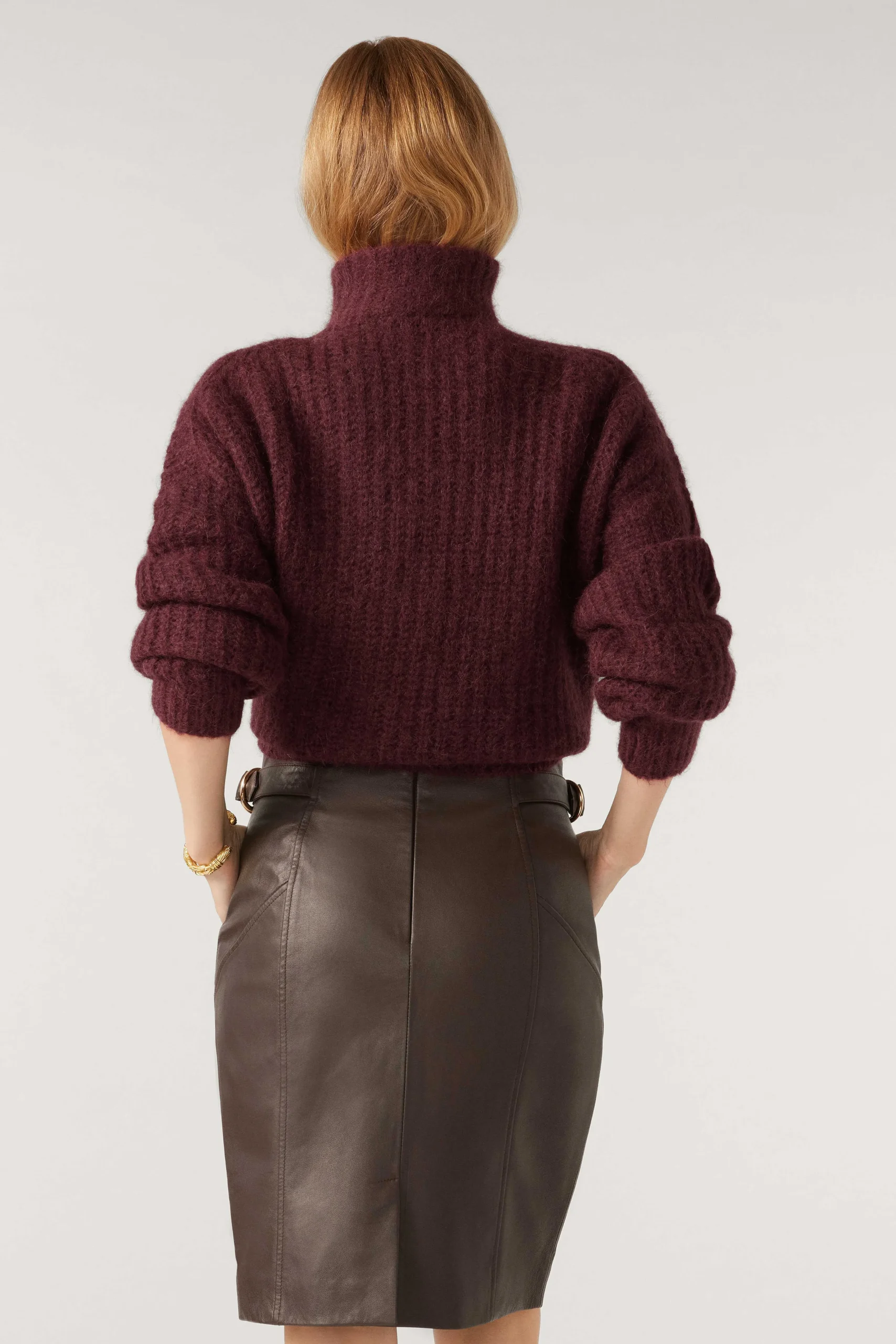 Rocke & Shorts|Ba&Sh Lederrock