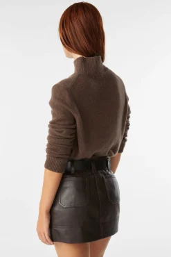 Rocke & Shorts|Ba&Sh Lederrock