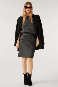 Rocke & Shorts|Ba&Sh Lederrock