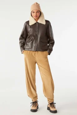 Jacke & Mantel|Ba&Sh Mantel Aviator-Stil