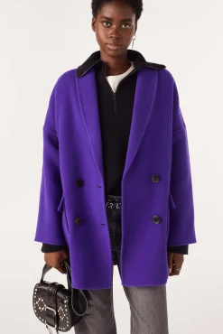 Jacke & Mantel|Ba&Sh Mantel Boule-Stil