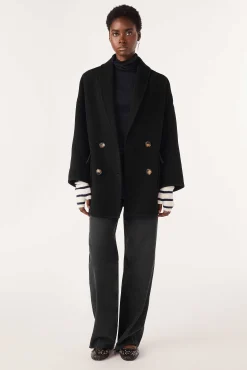 Jacke & Mantel|Ba&Sh Mantel Boule-Stil