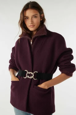 Jacke & Mantel|Ba&Sh Mantel Mit Gurtel