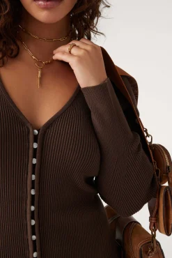 Pullovers & Strickjacke|Ba&Sh Midi Kleid