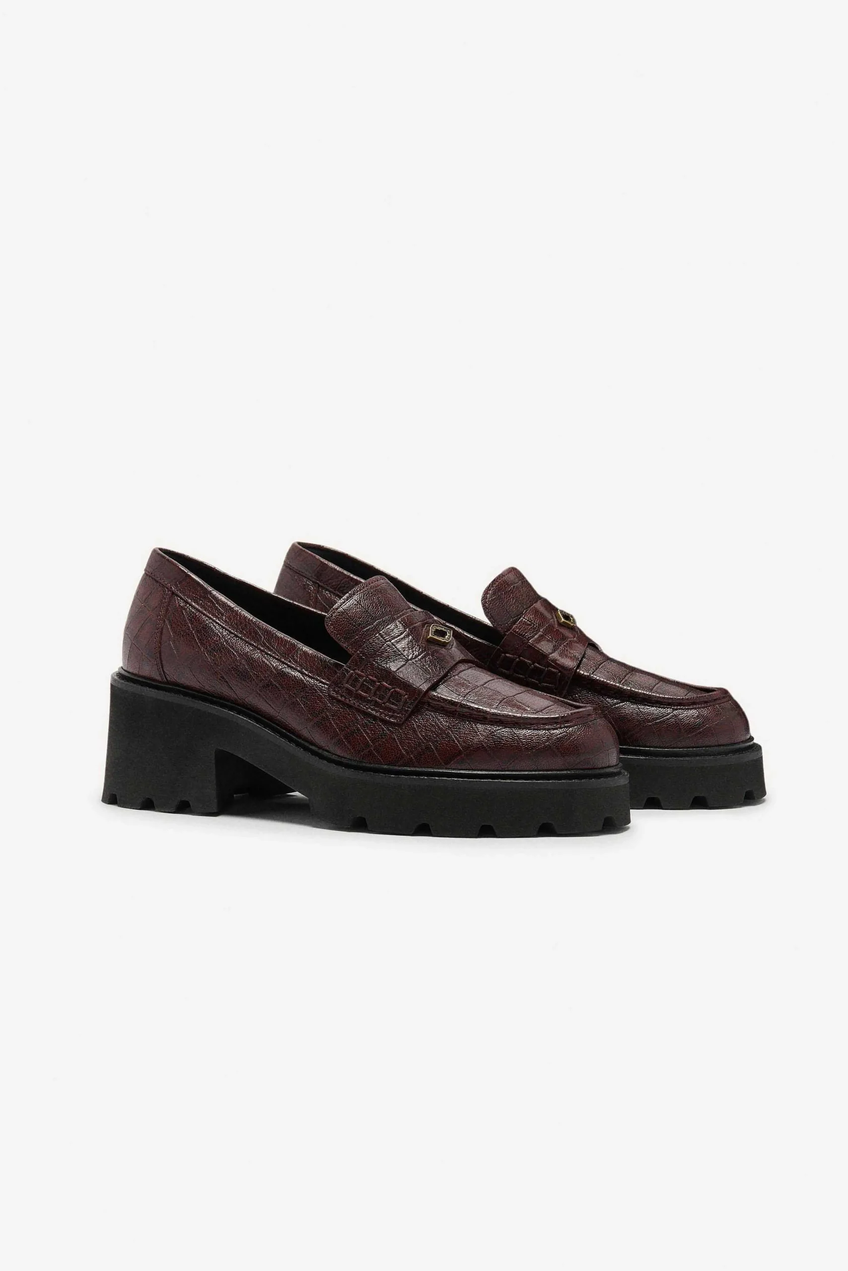 Schuhe|Ba&Sh Mokassins Aus Leder