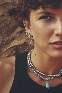 Schmuck|Ba&Sh Ohrringe Mit Turkisen
