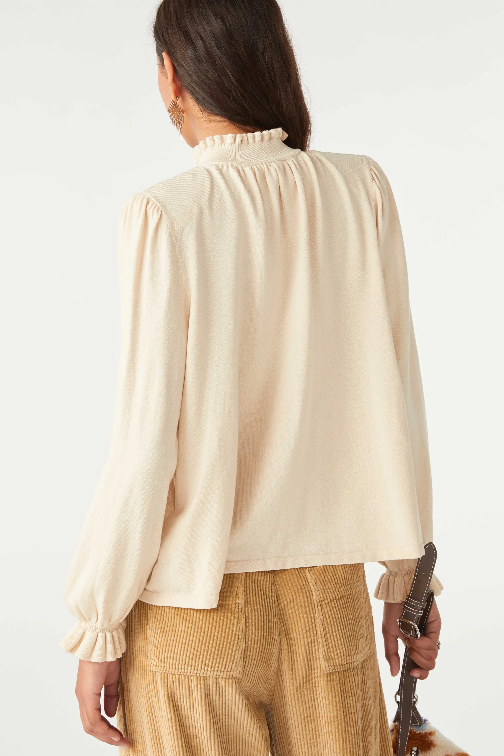 Pullovers & Strickjacke|Ba&Sh Pullover Puffarmel