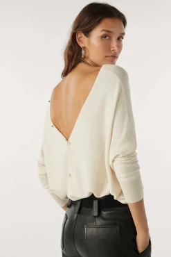 Pullovers & Strickjacke|Ba&Sh Ruckenfreier Pullover