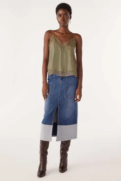 Tops & Hemden|Ba&Sh Seidiges Top