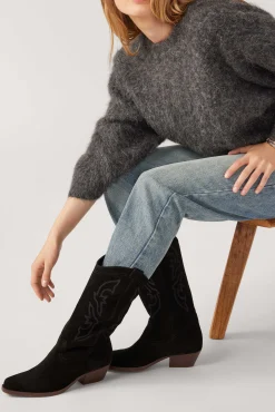 Schuhe|Ba&Sh Stiefel Im Western-Stil