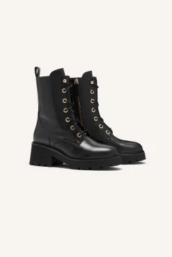 Schuhe|Ba&Sh Stiefeletten Aus Leder