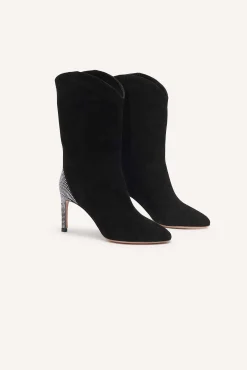 Schuhe|Ba&Sh Stiefeletten Mit Pfennigabsatz