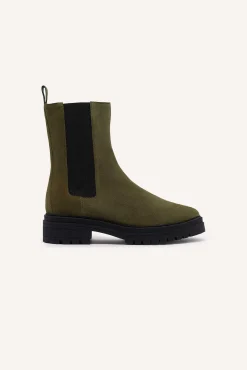 Schuhe|Ba&Sh Stiefeletten Mit Stretcheinsatz