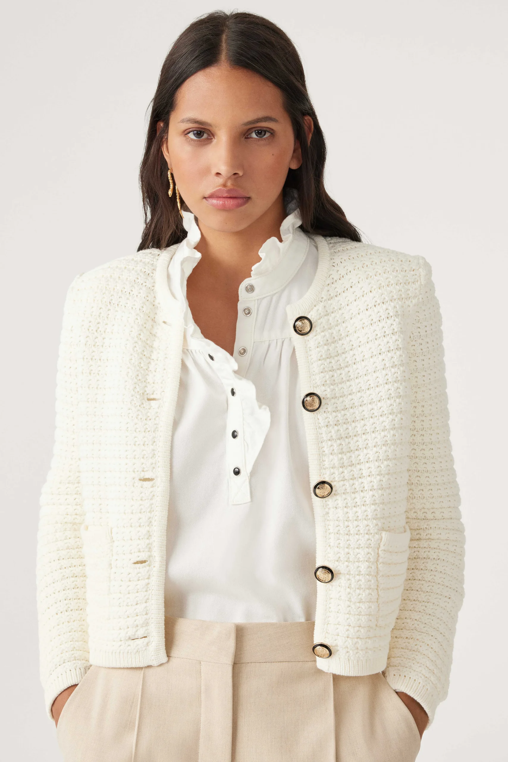 Jacke & Mantel|Ba&Sh Strickjacke