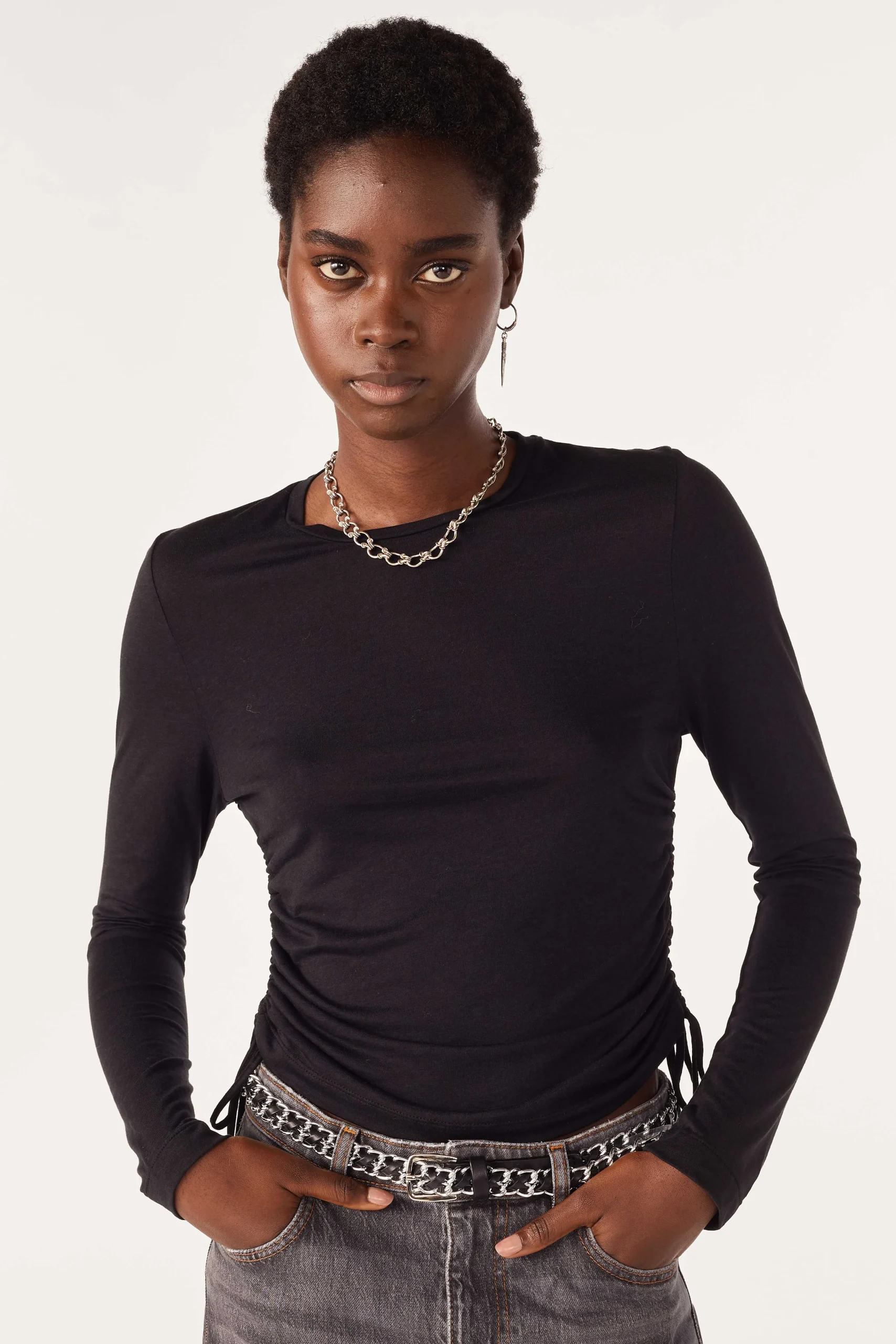 T-Shirts|Ba&Sh Top Mit Zugband