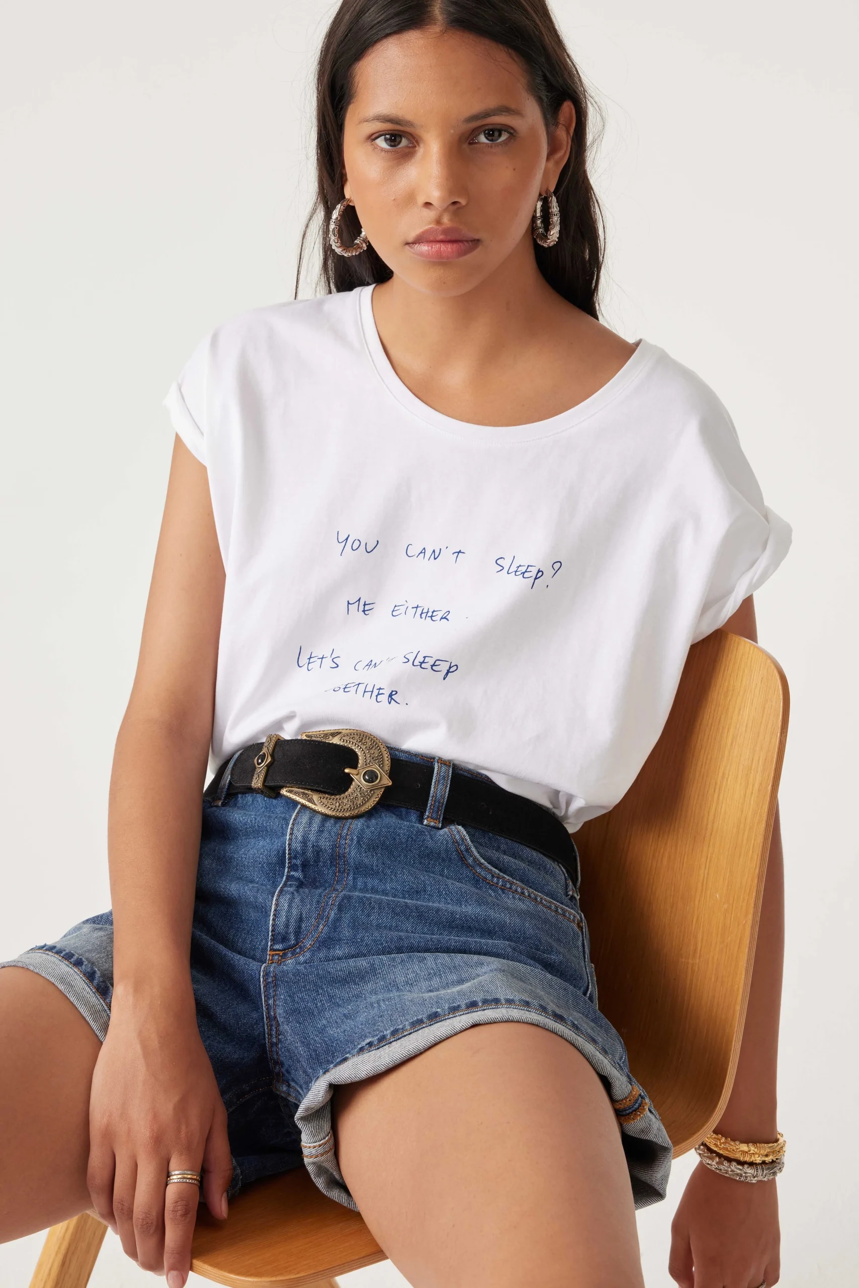 T-Shirts|Ba&Sh T-Shirt Mit Spruch