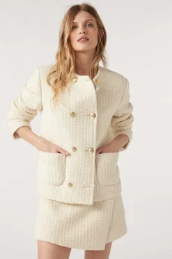 Passende Sets|Ba&Sh Tweed-Weste