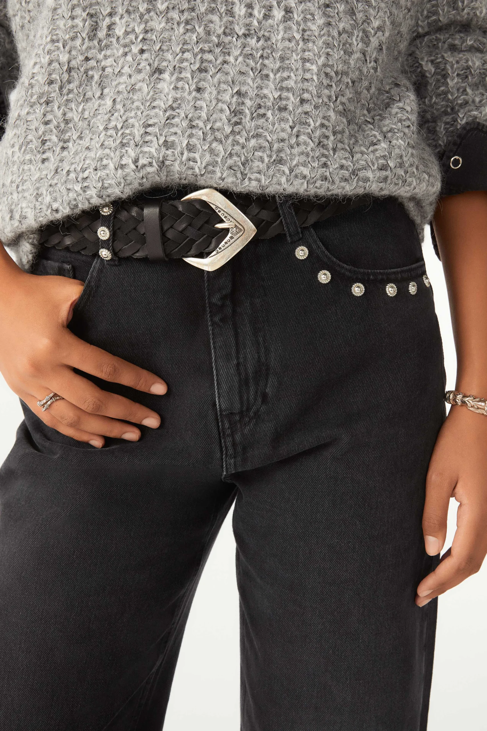 Denim|Ba&Sh Weite Jeans