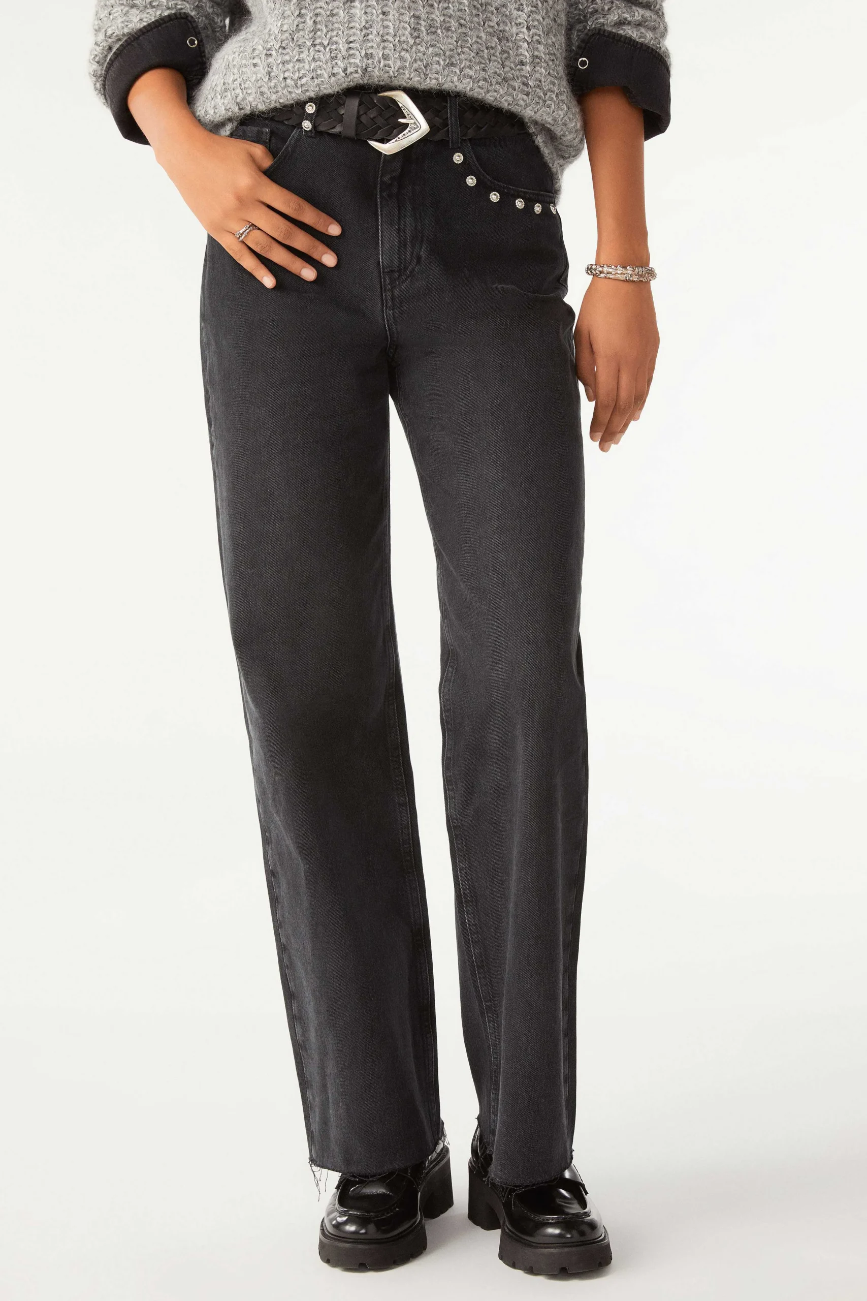 Denim|Ba&Sh Weite Jeans