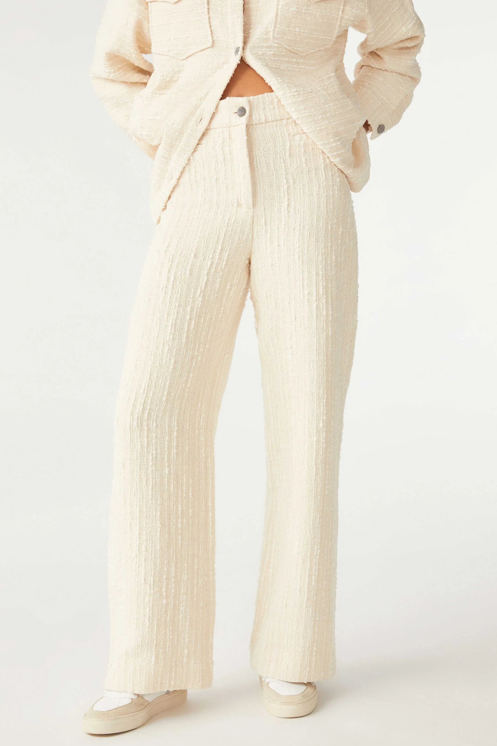 Hosen|Ba&Sh Weite Tweedhose