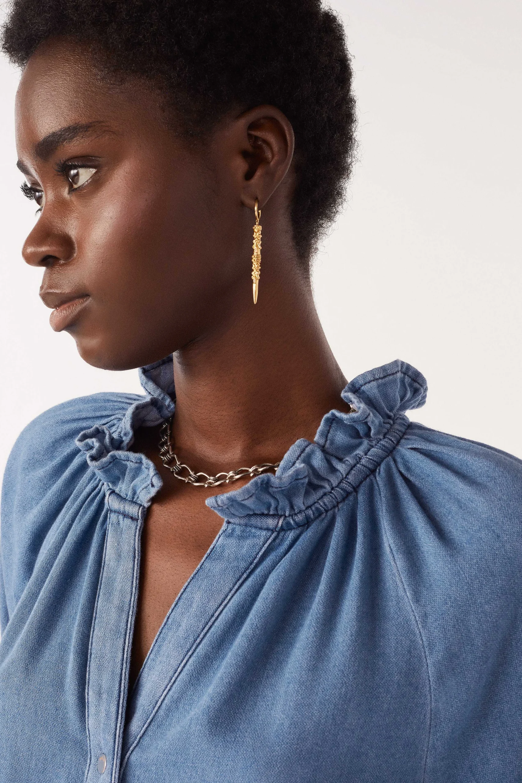 Denim|Ba&Sh Weites Hemd